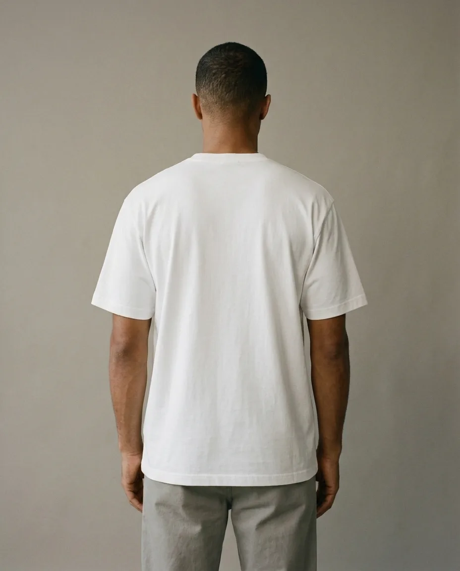 Boxy T-Shirt 200 — On model (1)