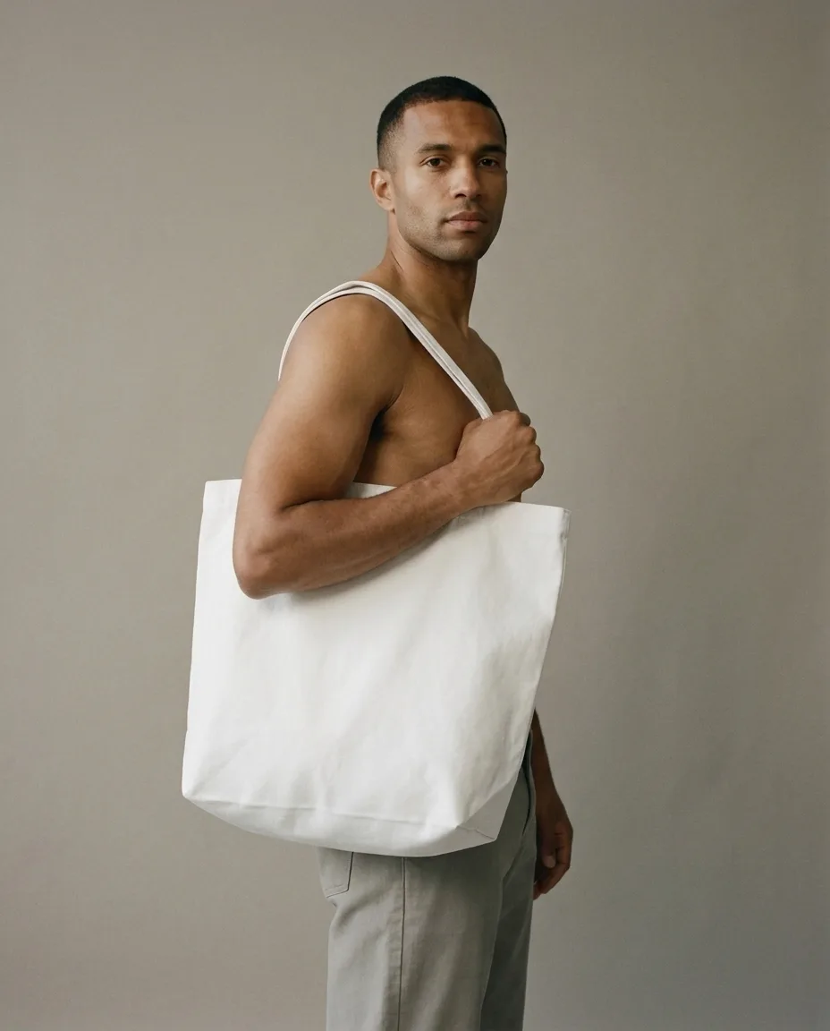 Classic Tote Bag — On model (1)