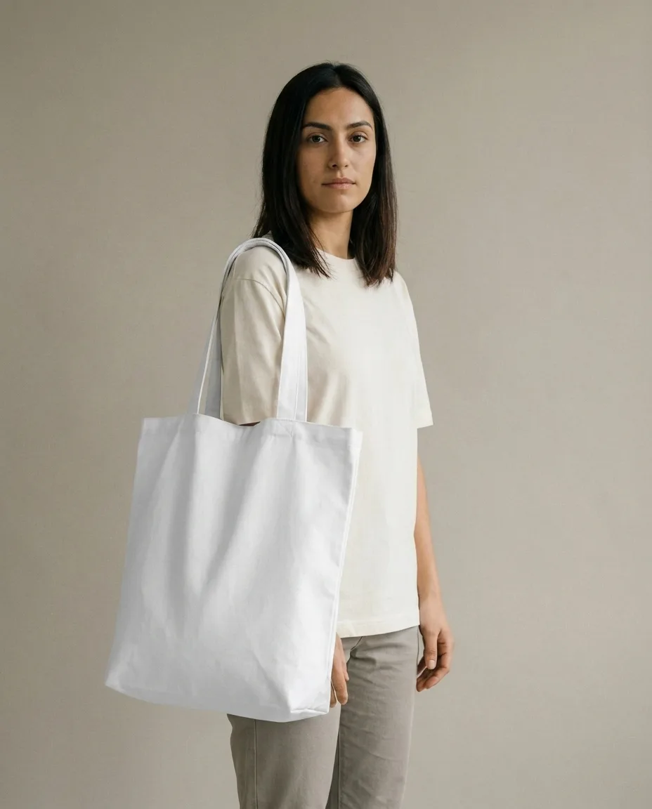 Classic Tote Bag — On model (2)