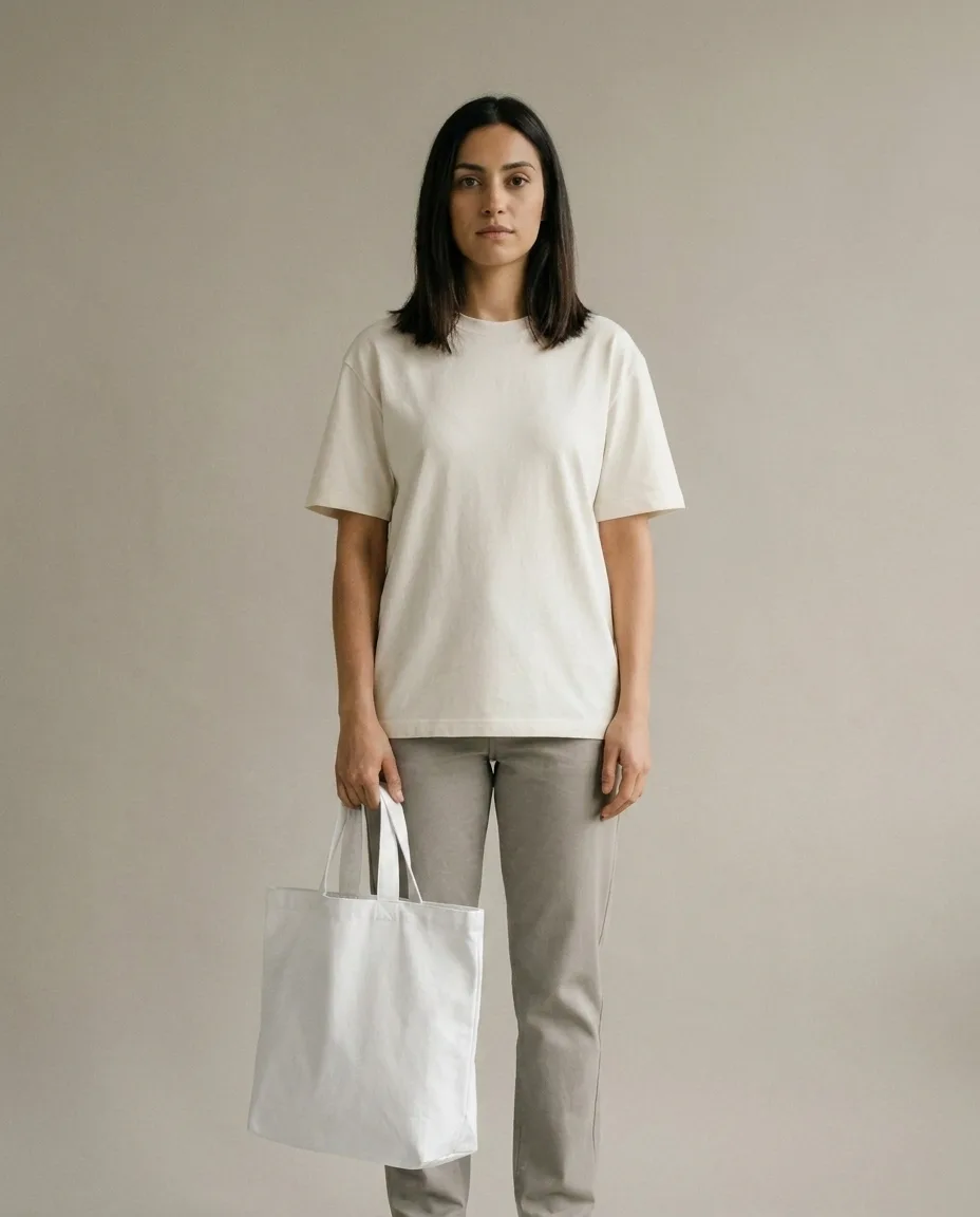 Essential Tote Bag — On model (2)
