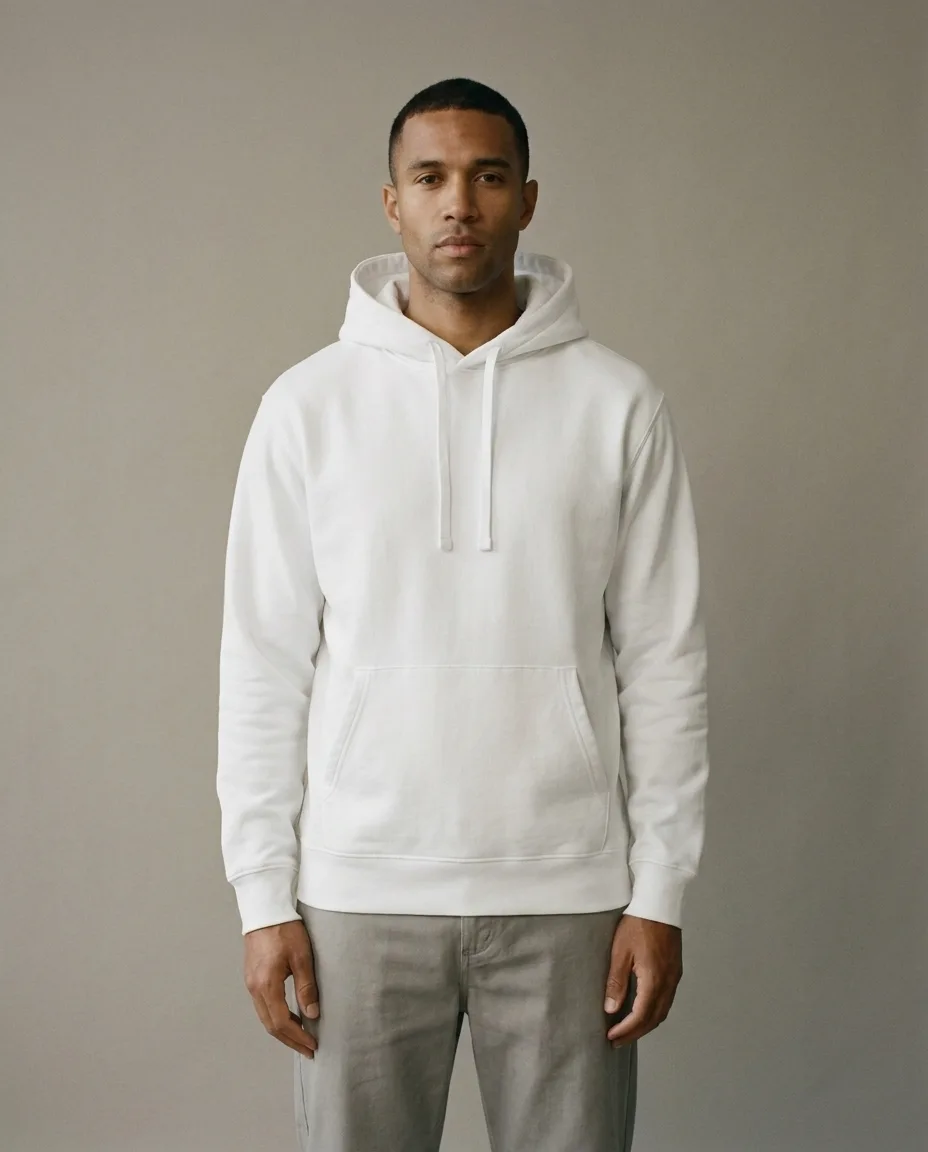 Classic Hoodie 500 — On model (1)