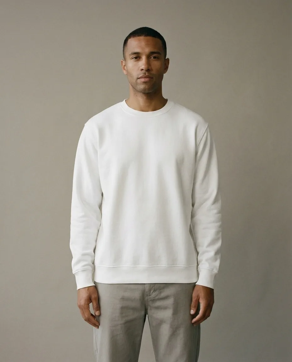Classic Sweatshirt 500 — On model (1)