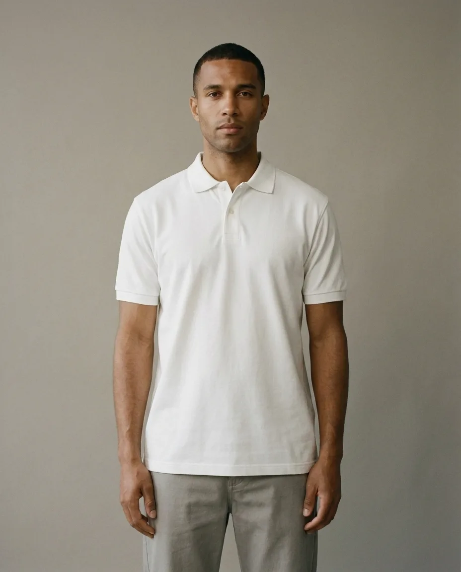 Classic Polo Shirt 280 — On model (1)